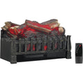 duraflame Electric Log Set 400 Sq Ft Heater, Faux Logs Insert with Lifelike Flames for Existing Fireplaces, Remote Control Included