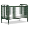 DaVinci Jenny Lind 3-in-1 Convertible Baby Crib GREENGUARD Gold Certified Portable Convertible Baby Crib to Toddler Bed, Daybed Durable &amp; Easy to Assemble 4 Adjustable Mattress Heights Green