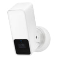 Eve Outdoor Cam (White Edition) – Secure floodlight Camera, (HomeKit Secure Video), 1080p, Night Vision, Wi-Fi (2.4 GHz), Motion Sensor, Two-Way Communication, Flexible &amp; Easy Installation