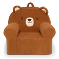 Delta Children Deluxe Cozee Chair, Brown Teddy Bear