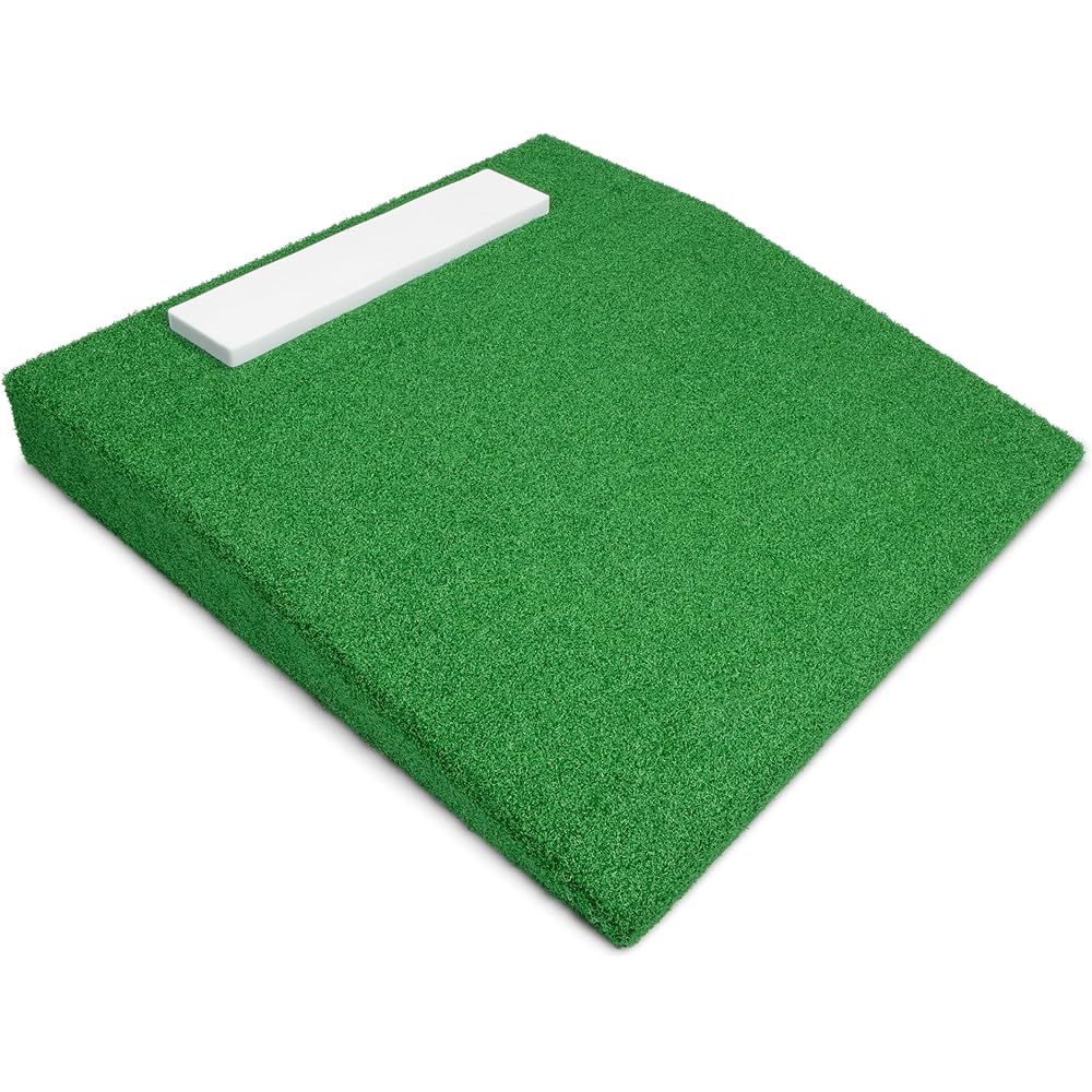 GoSports Portable Pitching Mound for Baseball Pitchers 30 x 30 x 4 Inch