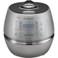 Cuckoo CRP-CHSS1009FN 10 Cup Induction Heating Pressure Rice Cooker, 19 Menu Options, Stainless Steel Inner Pot, Made in Korea, Silver