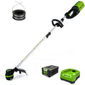 GreenWorks ST80L210 80V String Trimmer with Extra Replacement Spool, 2.0Ah Battery &amp; Charger Included