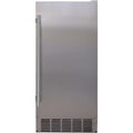 EdgeStar IB250SS 15 Inch Wide 20 Lb. Built-In Ice Maker with 25 Lbs. Daily Ice Production No Drain Required