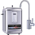 Ready Hot 41-RH-300-F570-CH Instant Hot Water Dispenser System, 2.5 Quarts, Digital Display Single Lever Hot Water Faucet Polished Chrome