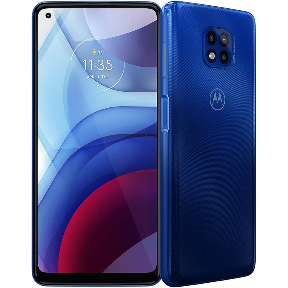 Moto G Power | 2021 | 3-Day battery | Unlocked | Made for US by Motorola | 4/64GB | 48MP Camera | Blue
