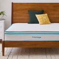 Linenspa 10 Inch Memory Foam and Spring Hybrid Mattress Medium Feel Bed in a Box Quality Comfort and Adaptive Support Breathable Cooling Perfect for a Guest Bedroom Twin Size