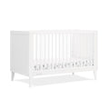 Delta Children Ollie 4-in-1 Convertible Crib Greenguard Gold Certified, Bianca White