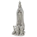 Design Toscano Our Lady of Fatima Indoor/Outdoor Religious Garden Statue, Large, 12 Inches Wide, 14 Inches Deep, 32 Inches High, Resin, Faux Stone Finish