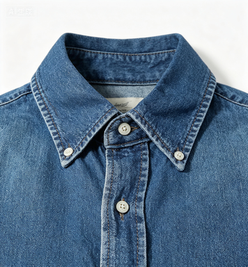 Classic Six-Farrah Denim Shirt in Indigo