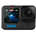 GoPro HERO12 Black Waterproof Action Camera with 5.3K60 Ultra HD Video, 27MP Photos, HDR, 1/1.9" Image Sensor, Live Streaming, Webcam, Stabilization