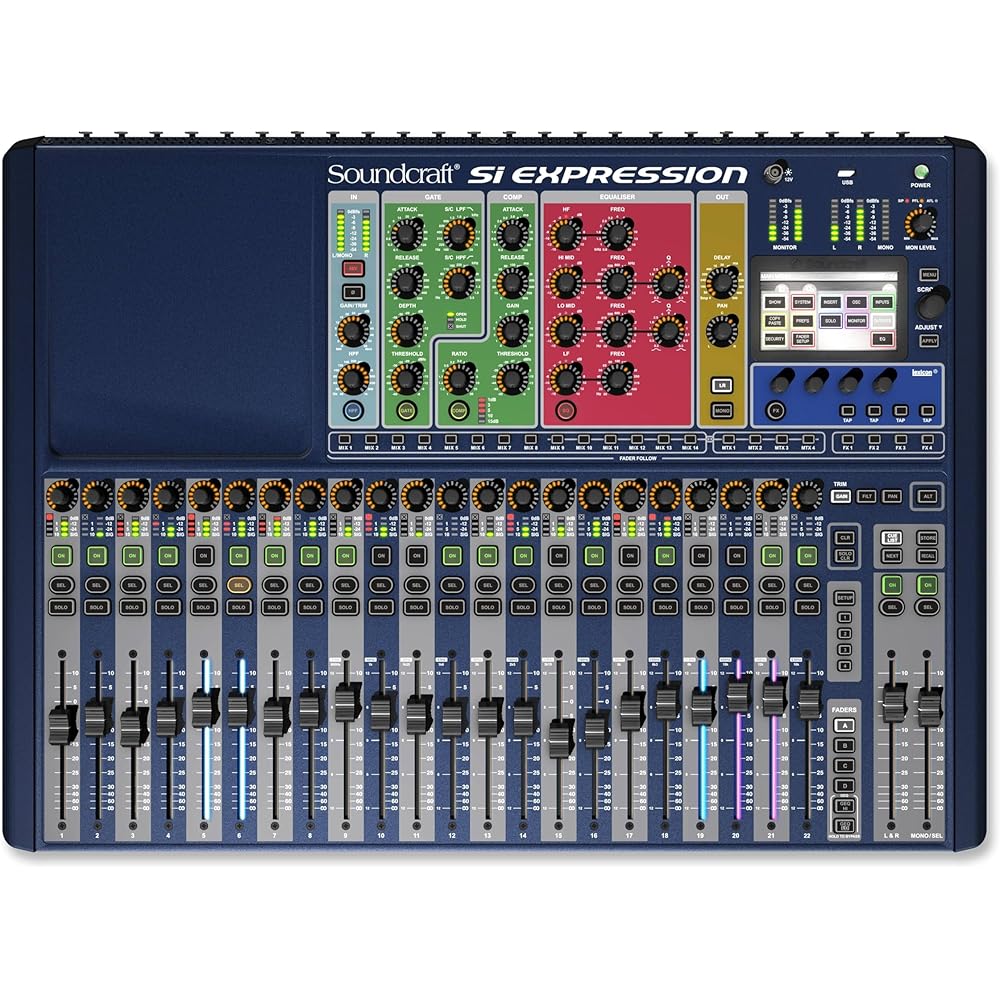 Soundcraft Si Expression 2 Digital 24-Channel Live Audio Mixer Console